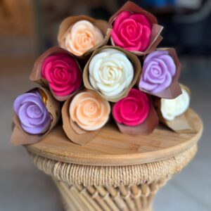 fondants fleuris personnalisables de la marque muri créations