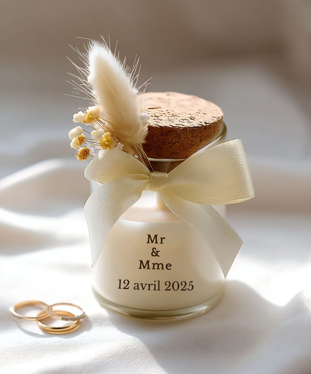 bougie mariage personnalisee mr et mme 12 avril 2025 1