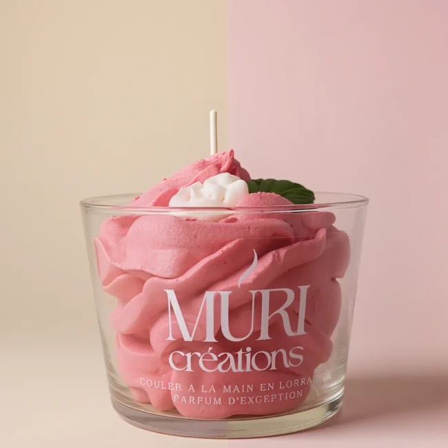 bougie gourmande pomme amour muri creations