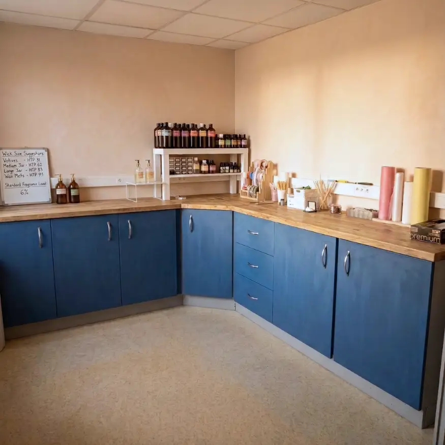 atelier fabrication bougies artisanales muri creations