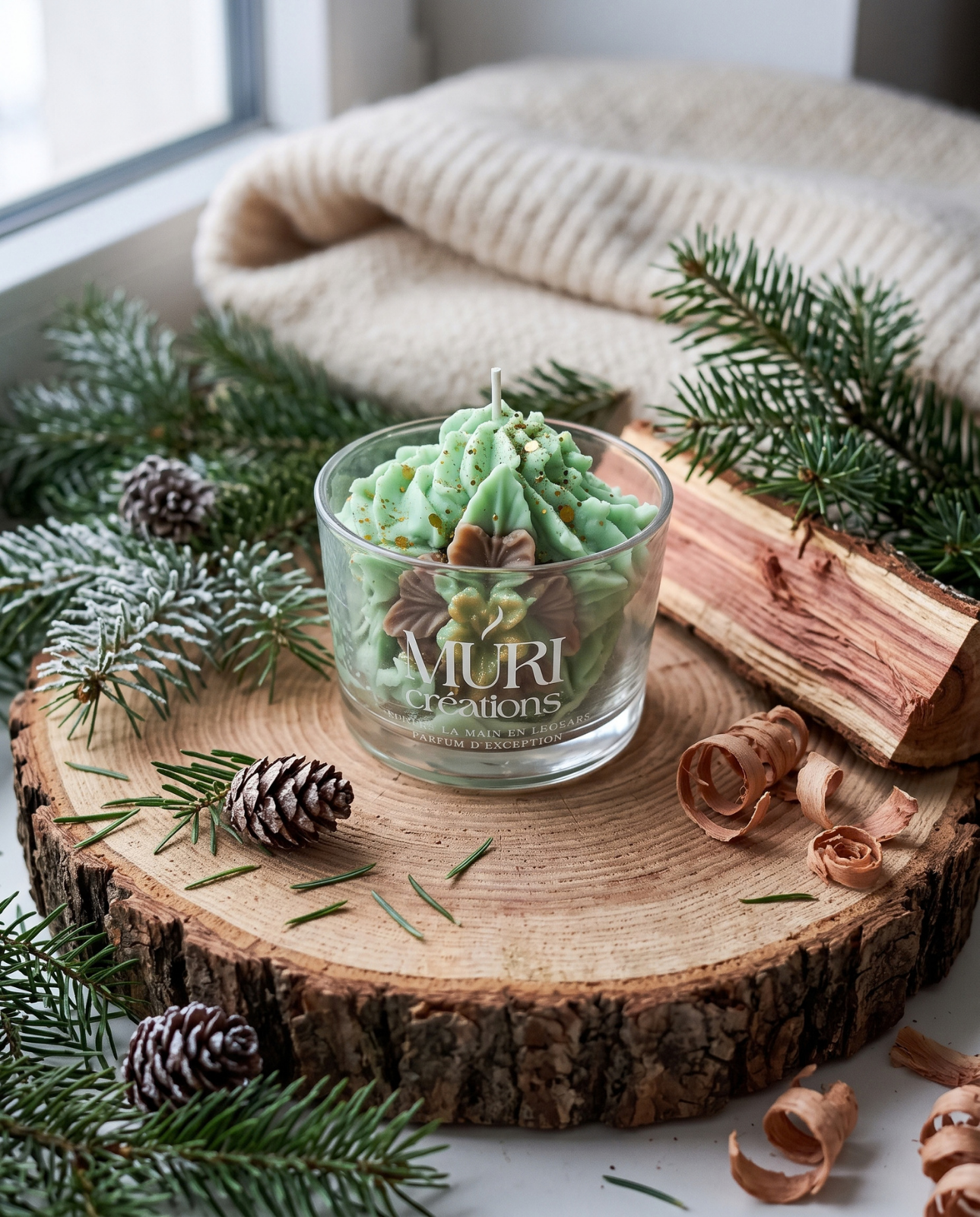 Bougie 150ml - Musc et Cèdre 🌲 1 Bougie 150ml - Musc et Cèdre 🌲