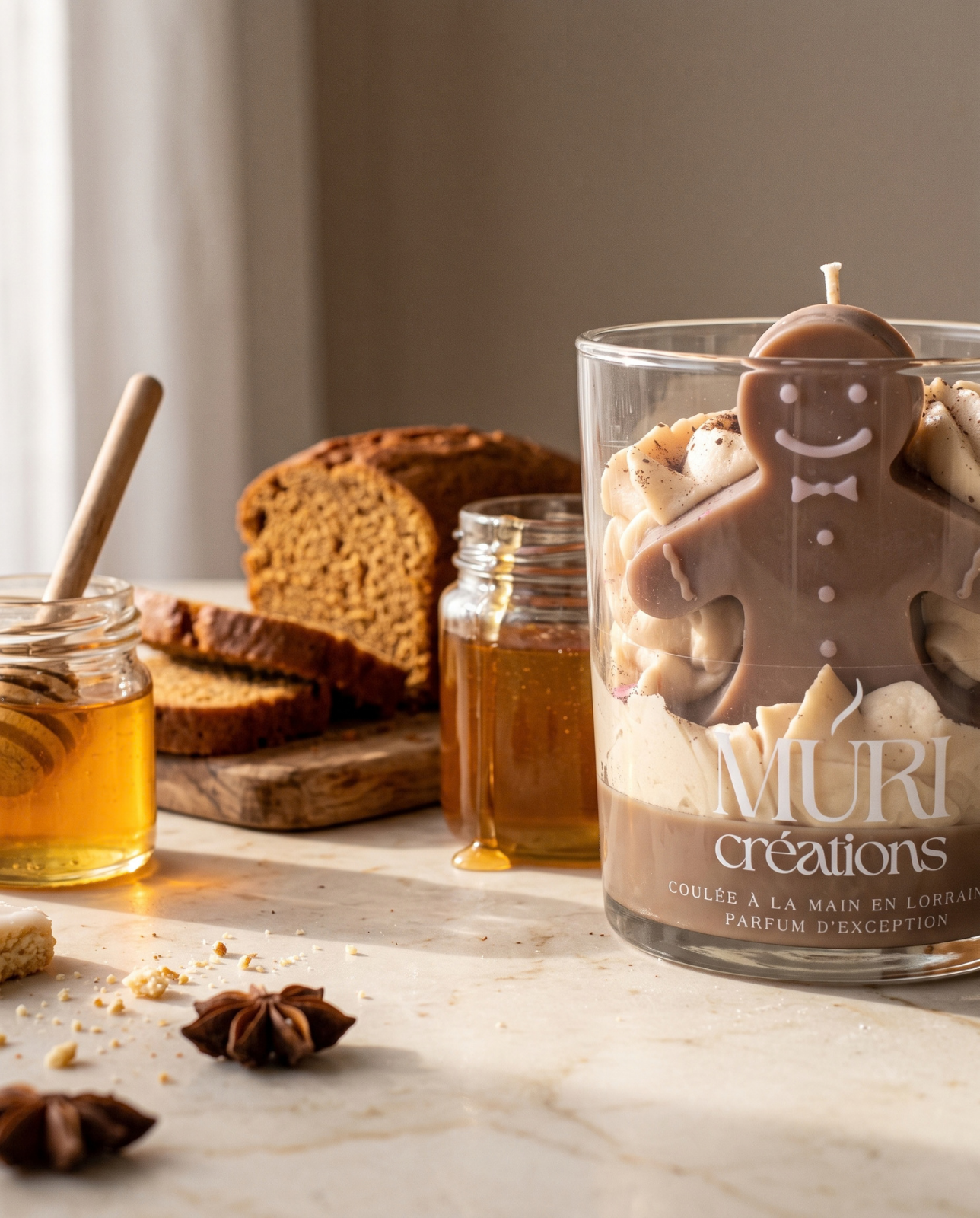 Bougie Pain D’épices 🍯 3 Bougie Pain D’épices 🍯 – Image 3